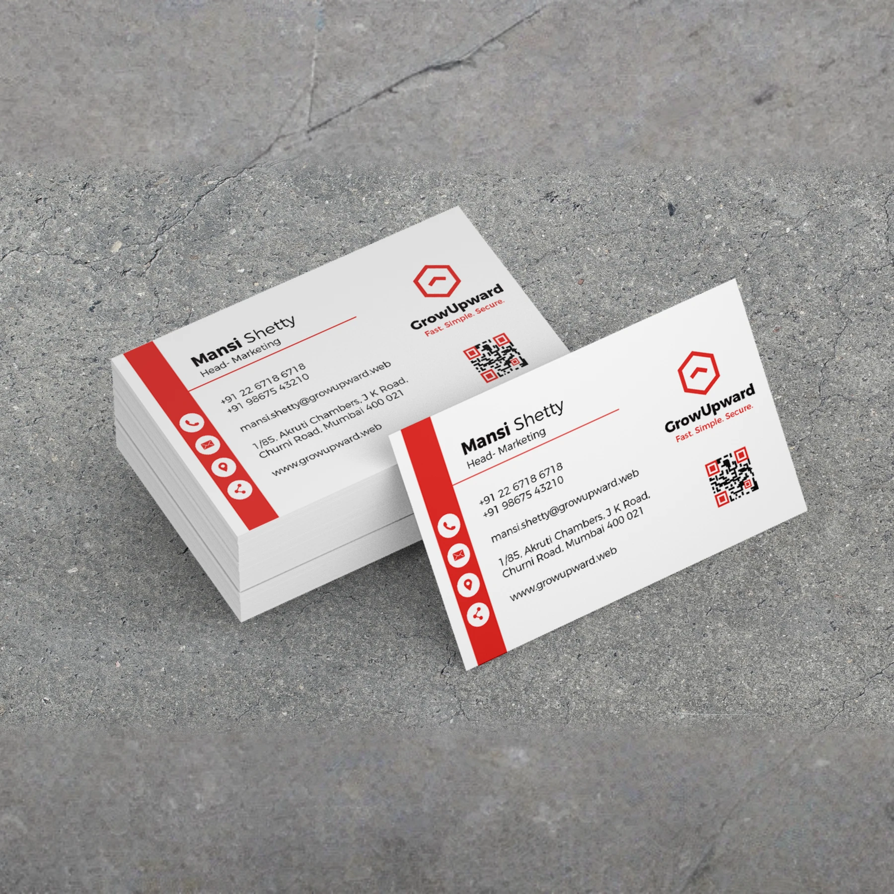 Standard Visiting Card - Print Factory